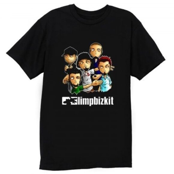 Samantha S Other - Limp Bizkit Band Graphic Tee Rock Style Unisex Music Fan Shirt T-Shirt 90